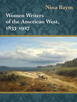 cover image of Women Writers of the American West, 1833-1927